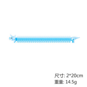 Blue dinosaur bracelet about 14.3 grams