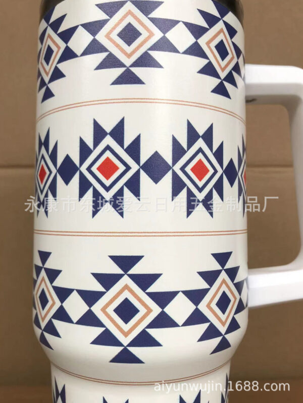 Wholesale Aztec Stainless Steel Car Coffee Cups Tumbler Cup