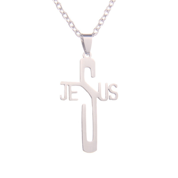 Wholesale Cross Stainless Steel Necklace