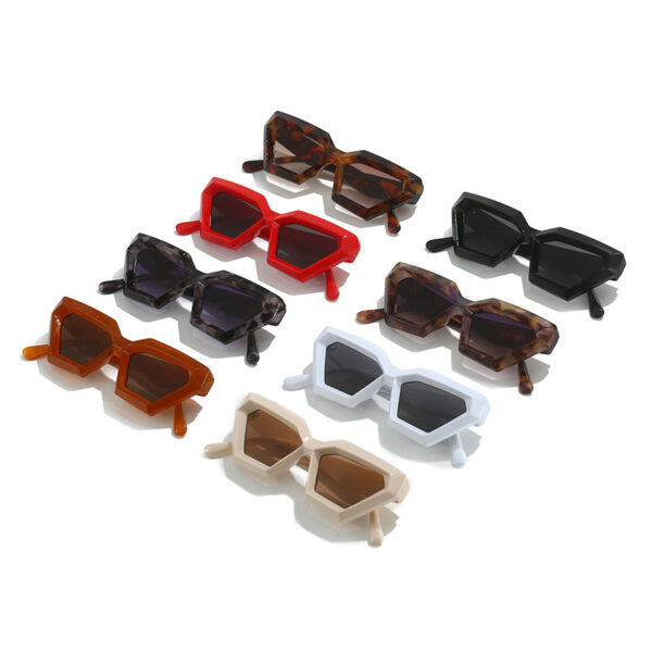 Wholesale Personality Irregular PC Sunglasses