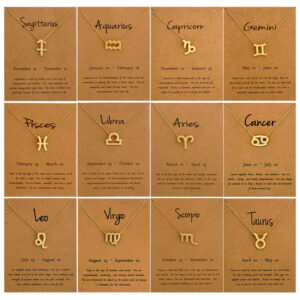 O1CN016SoHcV1ipBbIbh1ri__2213298214461-0-cib Wholesale of Twelve Constellations Necklaces and Collarbone Chains