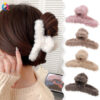 Wholesale Plush Hair Clip Large Size Plush Hair Clip
