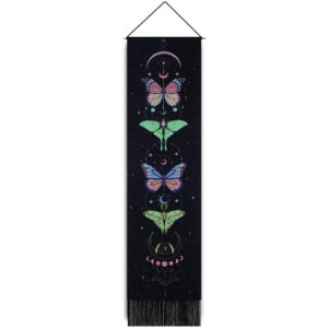 Butterfly-Black / 32.5x130cm