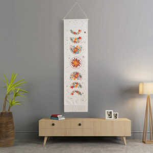 Flower Moon-Beige / 32.5x130cm