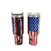 O1CN016XA57P1metH8VySTP_2216264074980-0-cib Wholesale 5D Stars and Stripes 40oz Car Cup Car Stainless Steel Tumbler Mug with Handle