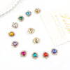 Wholesale Rhinestone Alloy Love Necklace Bracelet Pendant
