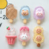 Wholesale Ice Cream Popsicle DIY Resin Hair Clips Accessories