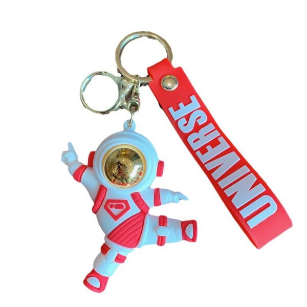O1CN016cHwAN1cUDumRNJSa_2209348953603-0-cib Wholesale Happy Astronaut Astronaut Silicone Keychain