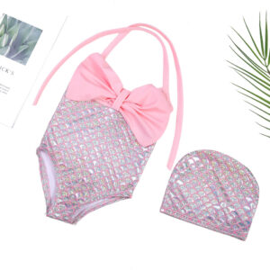 -39 Pink Mermaid with hat for girls / 10-17.5kg