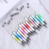 Wholesale Beadable Pensdiy UV Electroplating Starry Sky Sequins Gradient Beaded Ballpoint Pen