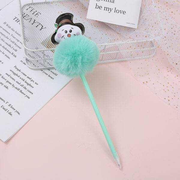 O1CN016fXVd91luApi2bRYi_2212809584878-0-cib Wholesale Plastic Snowman Ball Ballpoint Pen