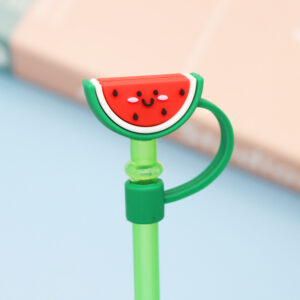 Watermelon 8mm / Bag with straw [straw color random]]