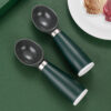 Wholesale PP Dark Green Handle Ice Cream Scoop