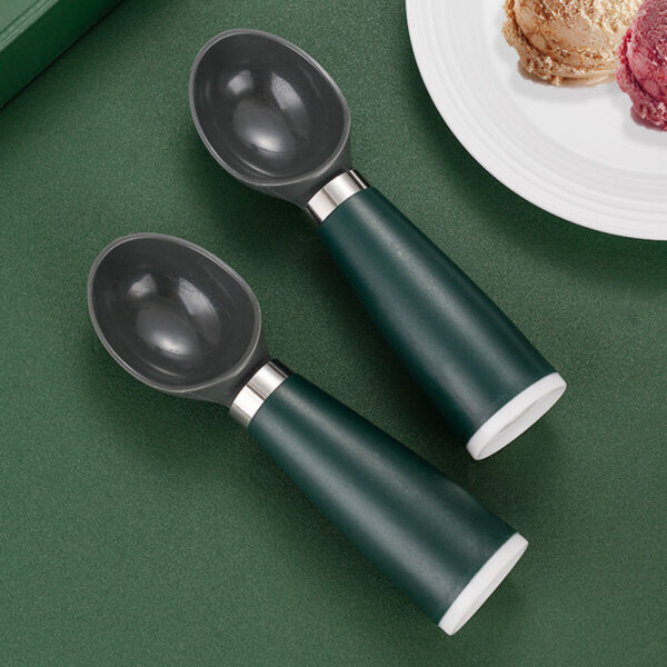 Wholesale PP Dark Green Handle Ice Cream Scoop