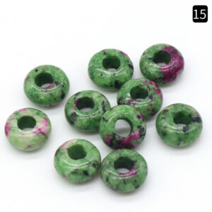 5X10mm red and green treasure (color)