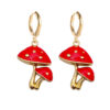 O1CN016isPxq2CFraiGHK3X_2207539588445-0-cib Wholesale Easter Red Mushroom Alloy Earrings