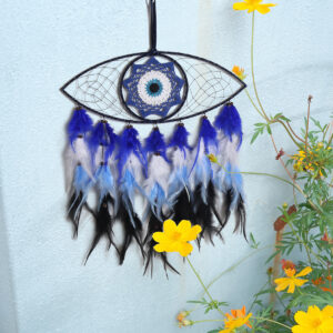 Ms9230 colorful devil eye dream catcher / φ36*38