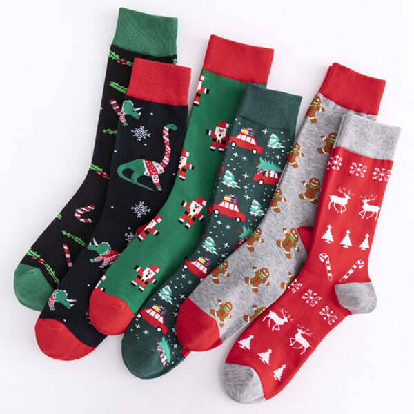 Wholesale Winter Cotton Christmas Men's Stockings