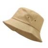 Wholesale Cotton Simple Solid Color Bucket Hat