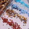 Wholesale Diy Handmade Glue Maple Leaf Sequins Hemp Material Special-shaped Decorative Glitter Powder Production Materials