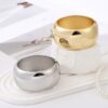 Wholesale Alloy Electroplating Exaggerated Large Smooth Bracelet