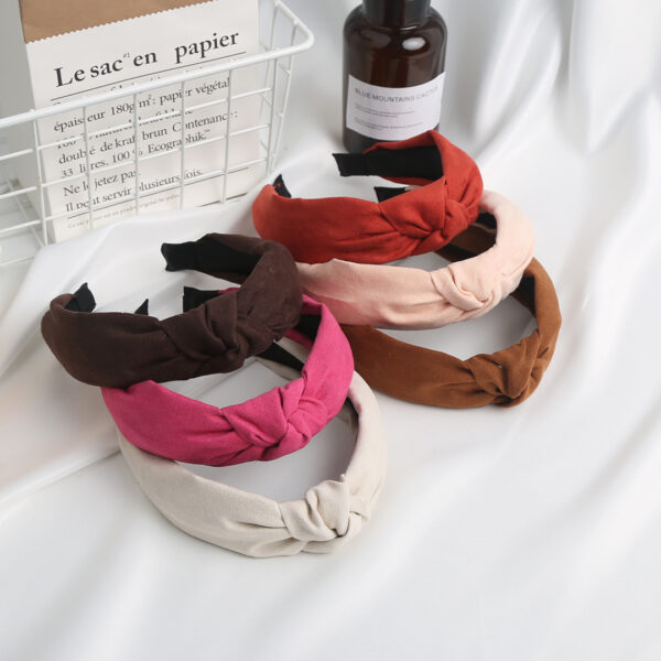 Wholesale Suede Wide Edge Headband