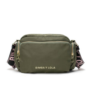 Gold Label Army Green Black Belt Pink Character