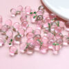 Wholesale Resin Pink Aqua Honey Peach Beads