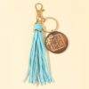 Wholesale MAMA Wooden Sign Tassel Keychain