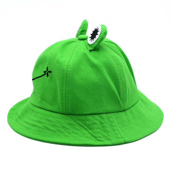 Wholesale Cotton Polyester Frog Embroidery Fisherman Hat