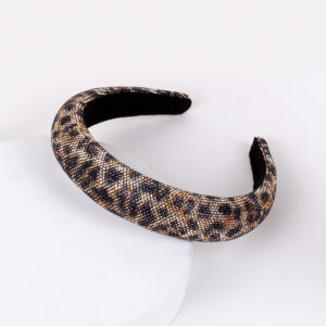 Leopard hair band