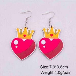 JE1197H / Wooden earrings