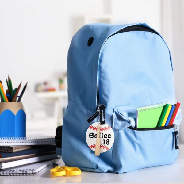 Wholesale Baseball Acrylic Keychains