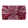 Wholesale Bohemian Print Solid Color Fabric Headband