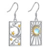 Wholesale Beautifully Personalized Moon Star Sun Earrings