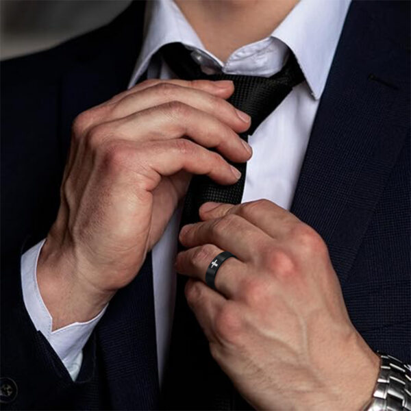 Wholesale Cross Stainless Steel Ring