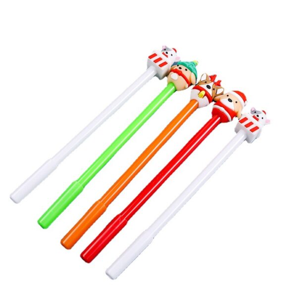 Wholesale Plastic Animal Shape Christmas Gel Pen