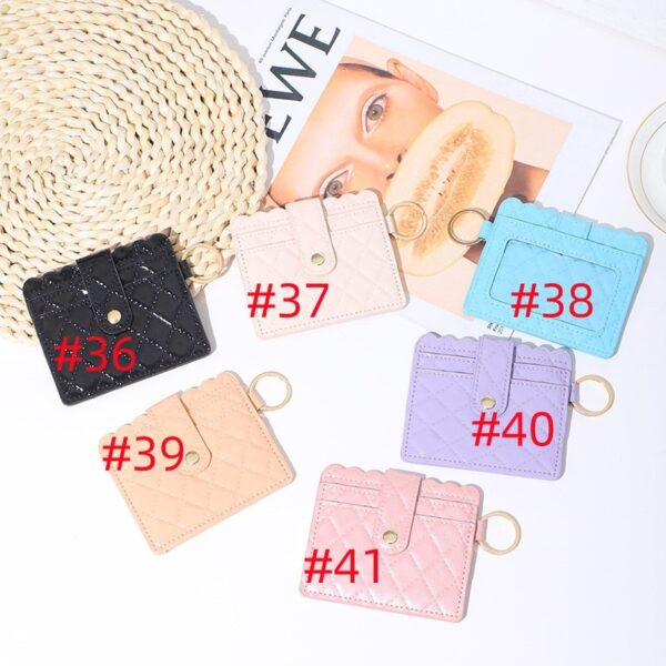 O1CN016zZHj51b72JadAstE_2208367413417-0-cib-1 Wholesale PU Leather Key Chain Card Bag