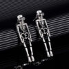 Wholesale Halloween Skeleton Exaggerated Dark Style Earrings