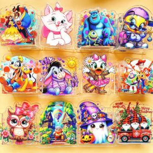 Wholesale 10cm Popular Creative Cartoon DIY Acrylic Pen Holder OLY Exclusive