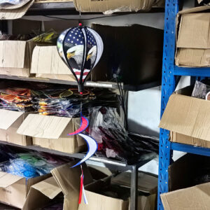 Hot air balloon ( eagle flag)