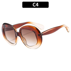 C4-gradient tea frame/double tea slices