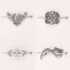 Wholesale Vintage Viking Hairpins Alloy Hair Clips