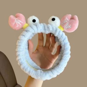 Headband - crab light blue