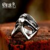 Wholesale Gothic Style Titanium Steel Ring