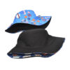 Wholesale Cotton Planet Space Print Bucket Hat