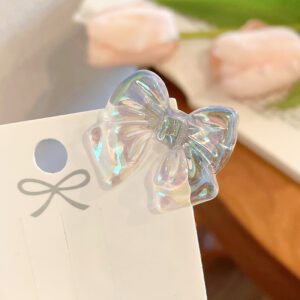 9422A colorful 3D bow clip