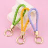 O1CN0179h89C1KXHPgzN48G__2927261173-0-cib Wholesale PU Leather Woven Lanyard Keychain