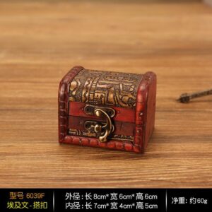 6039F Egyptian figure color / 8*6.5*6cm (with layering)