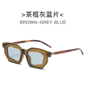 Light blue pieces of tea frame